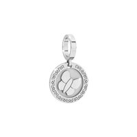 Charm Rebecca Donna in Argento SWLPAA38 - SWLPAA38